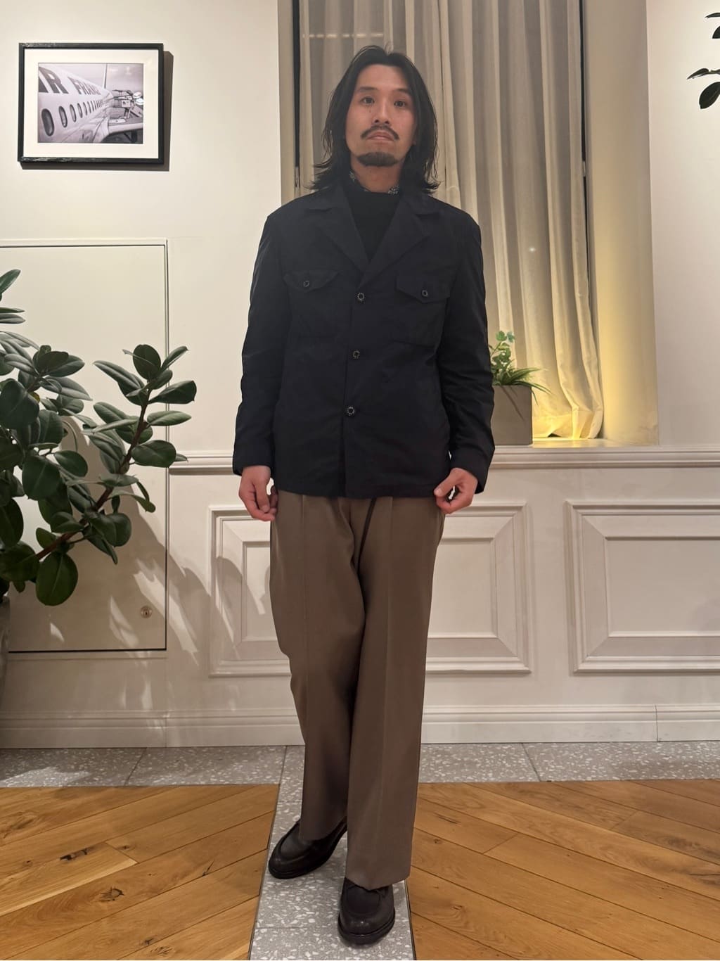 kawarataniさんの「DRESSTERIOR｜◆【ウォッシャブル】ガーメントダイ M65フィールドジャケット」を使ったコーディネート