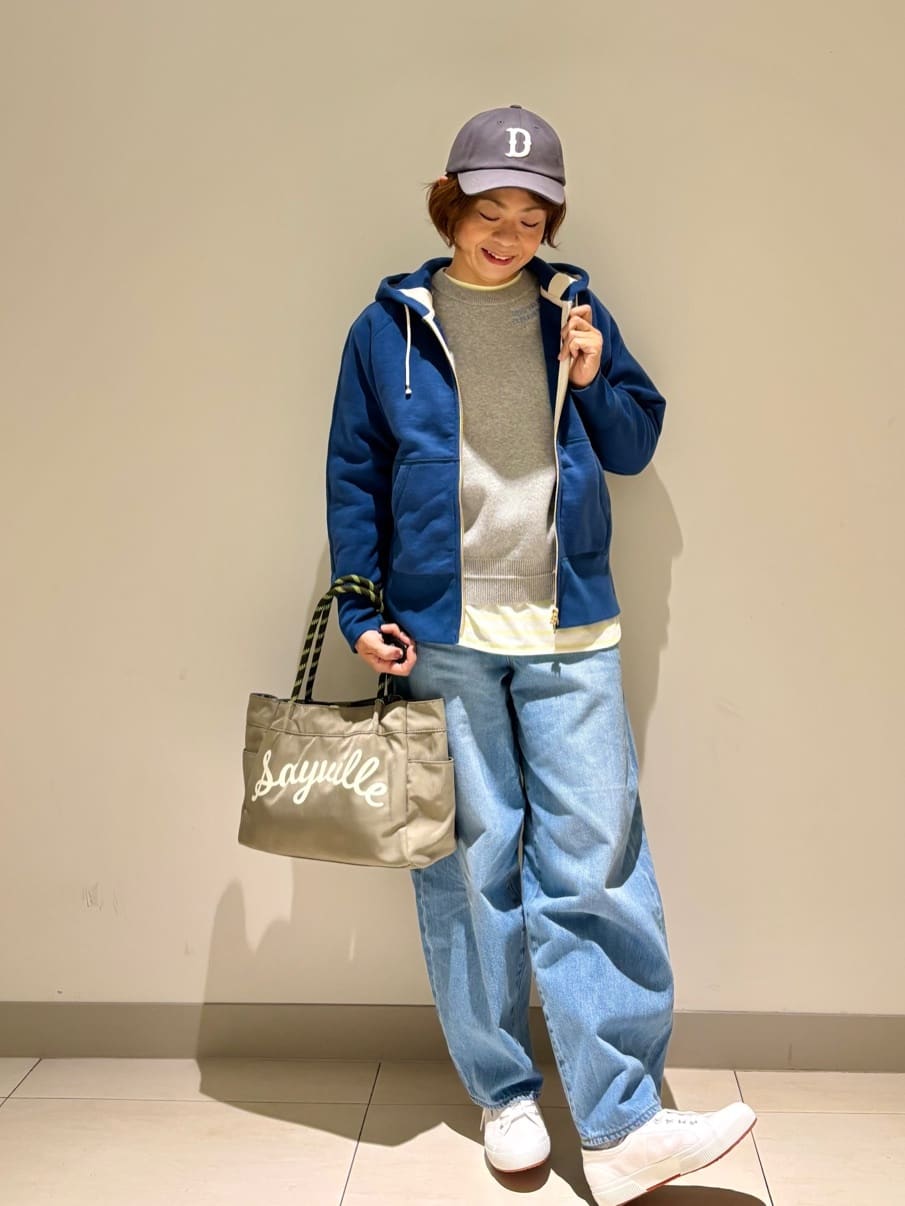 Haruさんの「Dessin｜【洗える】シャツテールロングTシャツ」を使ったコーディネート