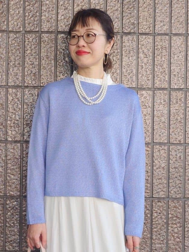 MUTSUKOさんの「UNTITLED｜【定番人気/はっ水/洗える】タスランショートトレンチコート」を使ったコーディネート
