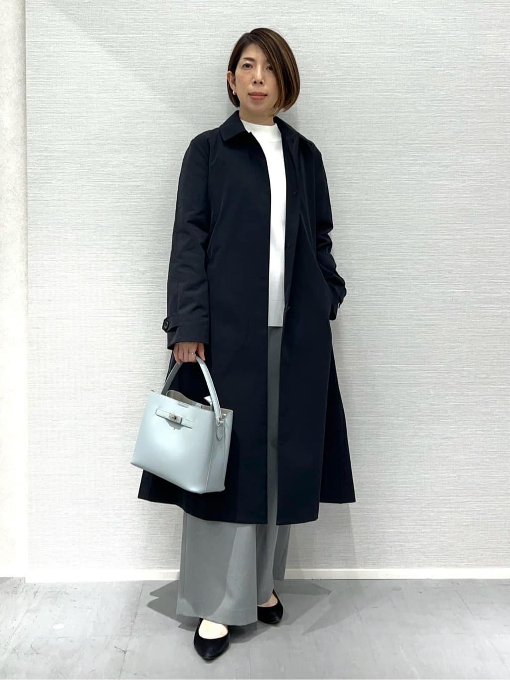 Shinakoさんの「UNTITLED｜◆【はっ水/洗える】タスランステンカラーコート」を使ったコーディネート