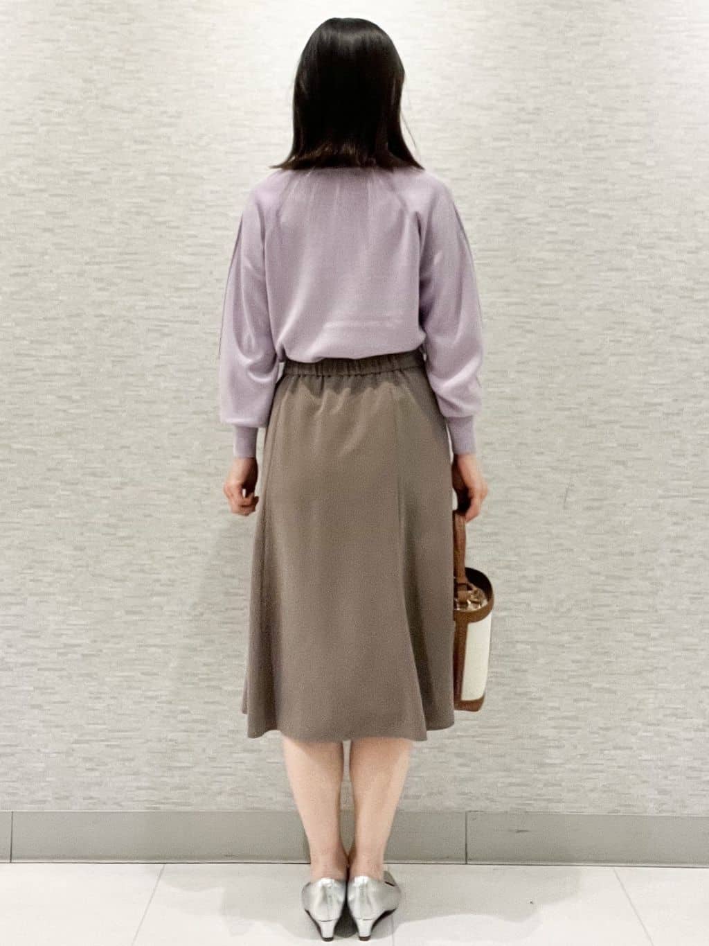 marikoさんの「Reflect｜【ゆったり着られる◎】ラグランスリーブニット」を使ったコーディネート