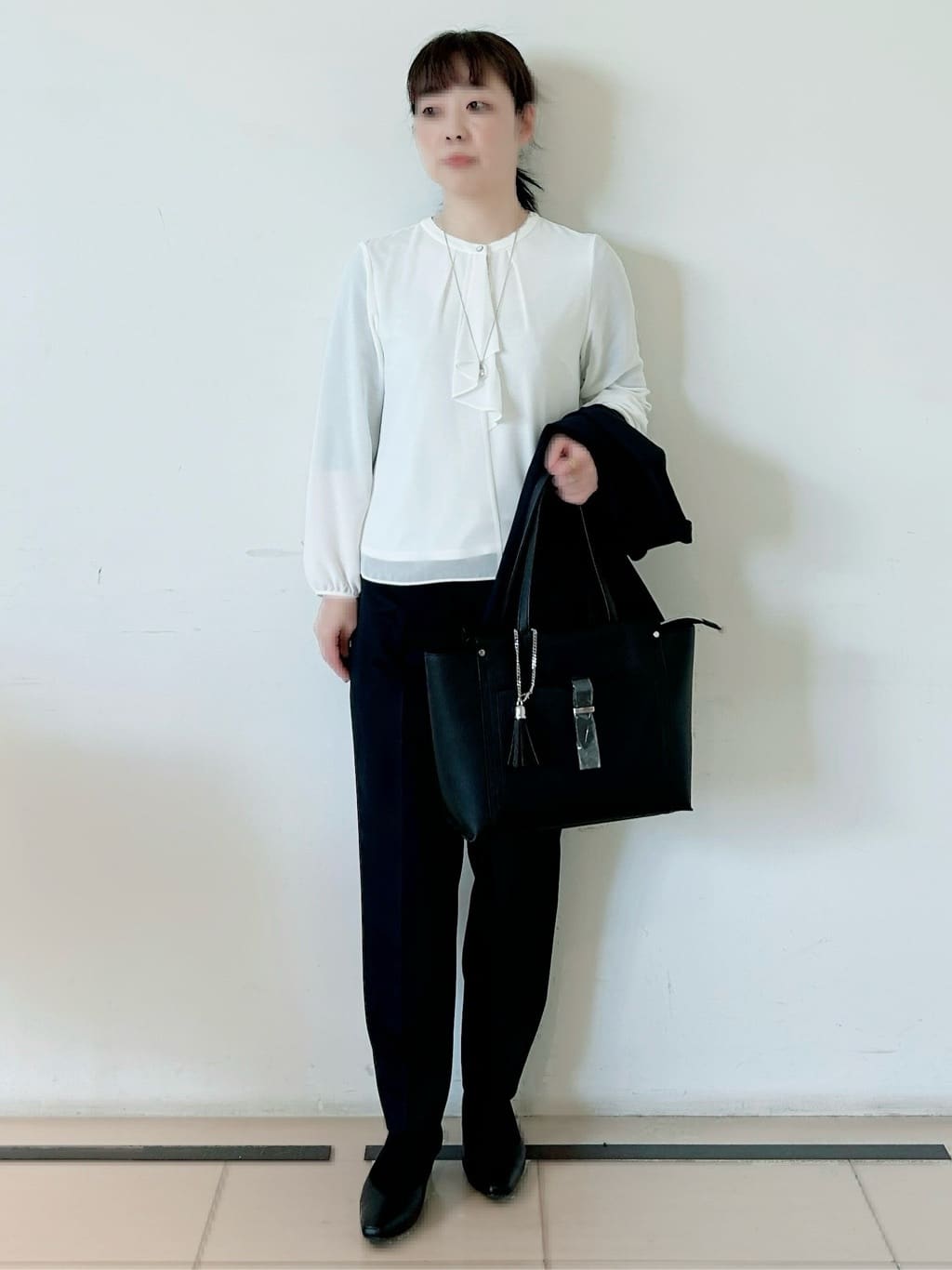 ひーさんの「Reflect｜【SS-4Lサイズ／UVカット／接触冷感】匠ジャケット／ロングテーラード」を使ったコーディネート