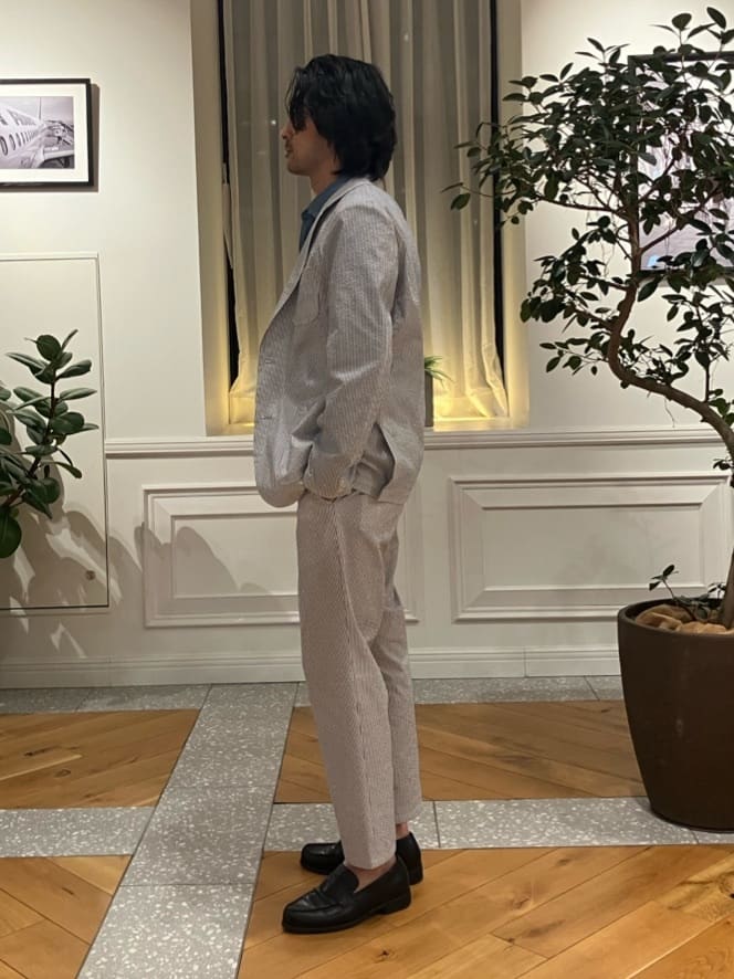 junyaさんの「DRESSTERIOR｜ユーズドデニムシャツ」を使ったコーディネート