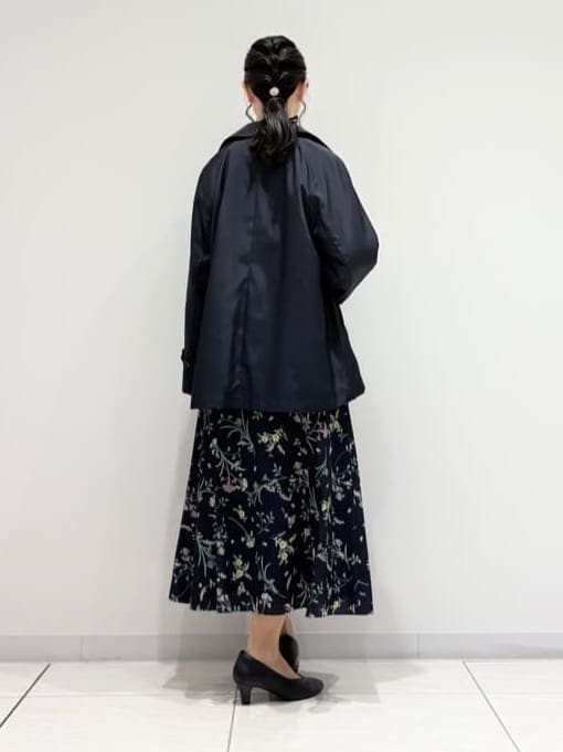 kayoさんの「INDIVI｜【撥水／UVケア／2WAY】超軽量ライナー付ライトトレンチコート」を使ったコーディネート