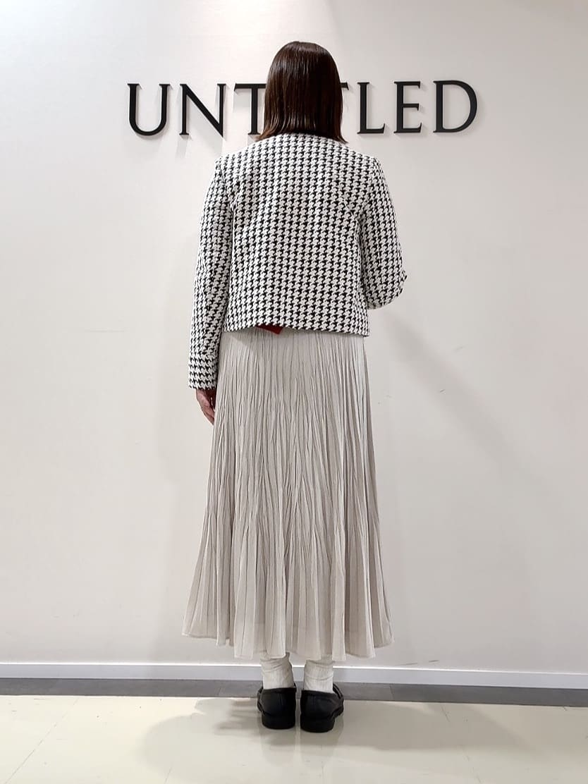 YUIさんの「UNTITLED｜【セットアップ可能】クラシックチドリ ジャケット」を使ったコーディネート