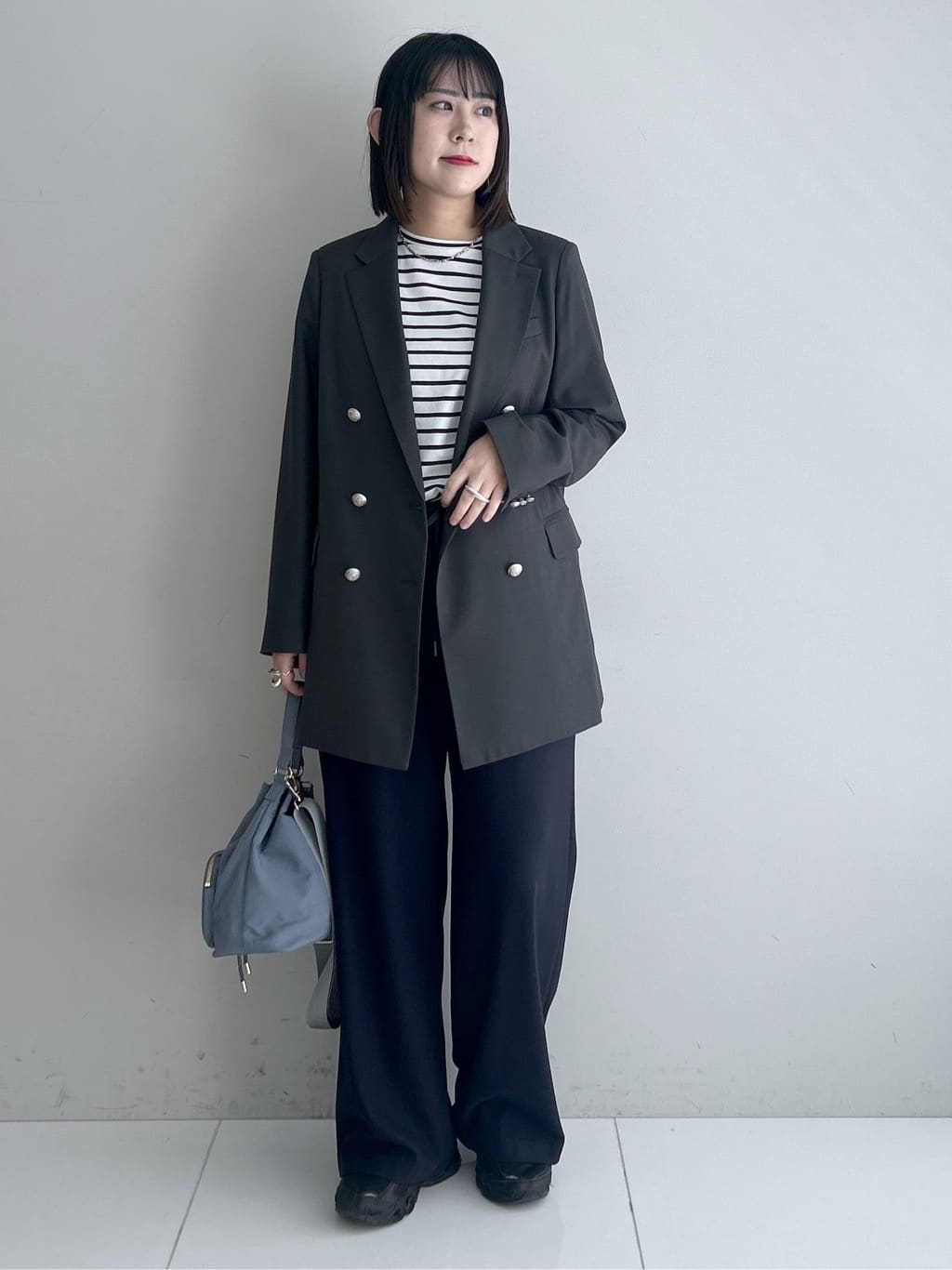 Hirokaさんの「Dessin｜ダブルジャケット」を使ったコーディネート