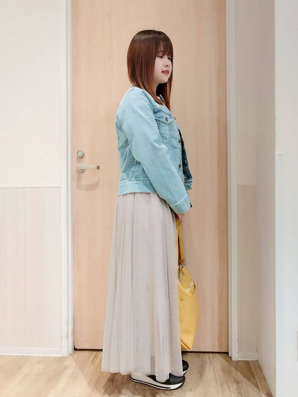 mさんの「SHOO･LA･RUE｜楽にきちんと見られたい　大人カジュアルボーダーニット」を使ったコーディネート