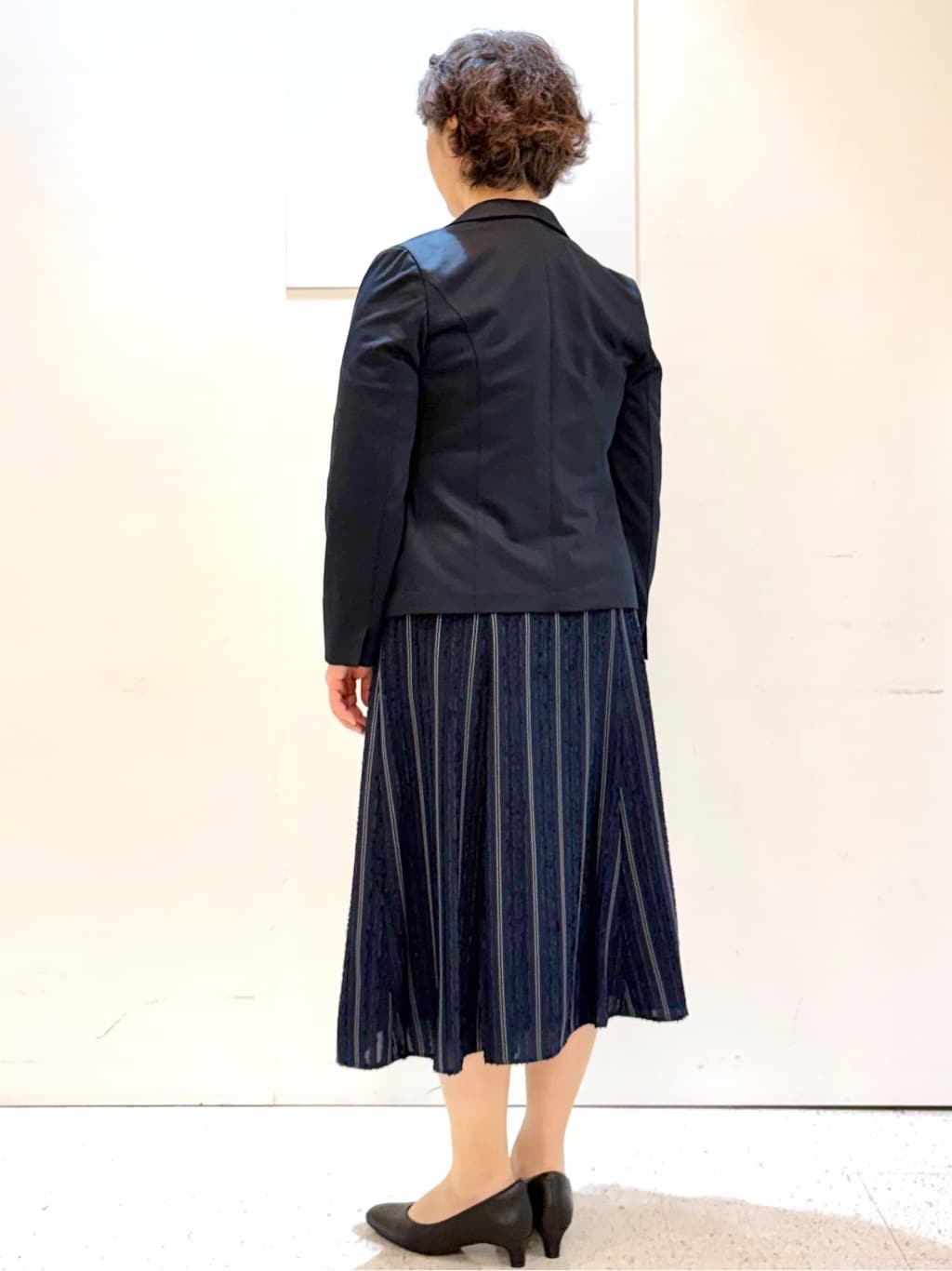 ヤスコさんの「Reflect｜【SS-4Lサイズ／UVカット／接触冷感】匠ジャケット／ベーシックテーラード」を使ったコーディネート