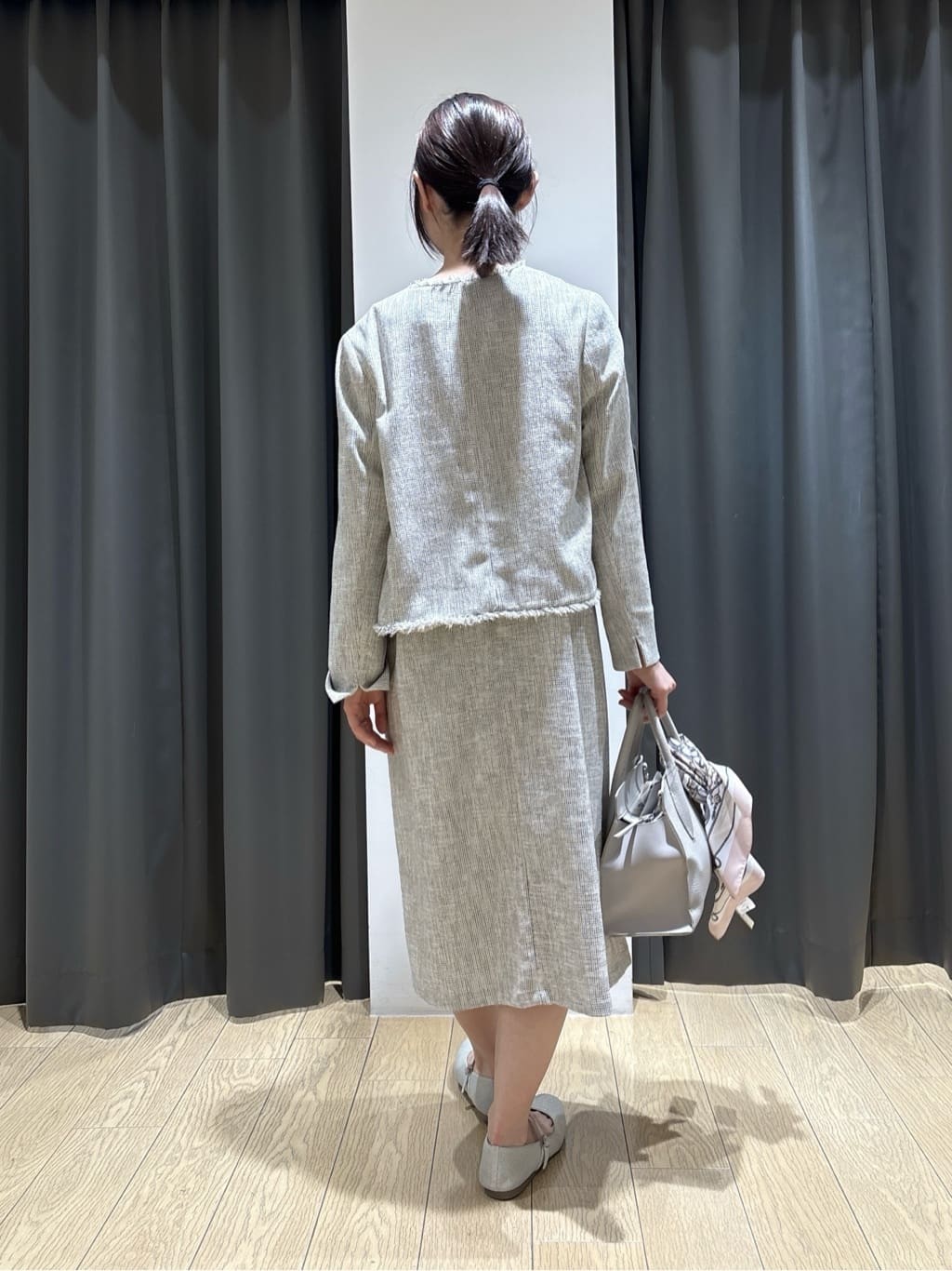 Yoshimiさんの「INDIVI｜◆【合皮／マルチWAY／サブバッグ付】ミニショルダーバッグ」を使ったコーディネート