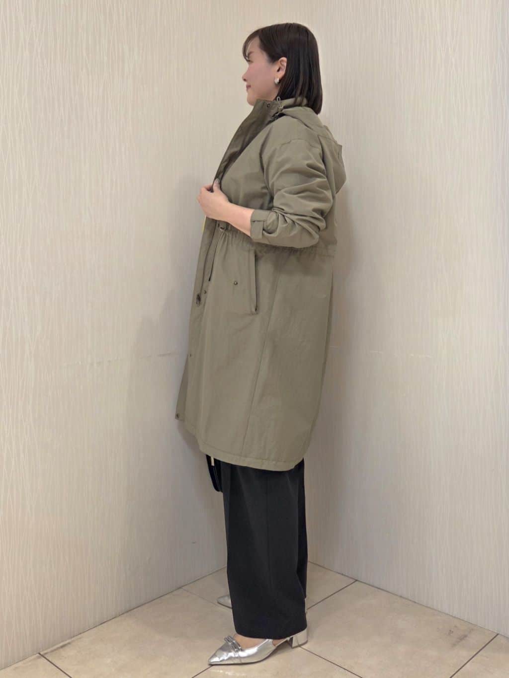 naokoさんの「UNTITLED｜◆【2WAY/洗える/はっ水】グログランモッズコート」を使ったコーディネート