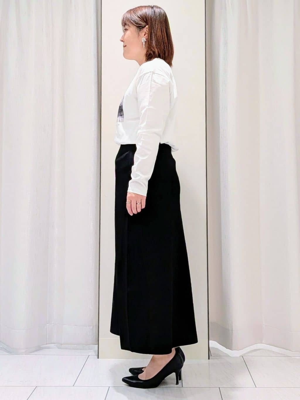 Onumaさんの「UNTITLED｜【コットン100/洗える】フォトロングTシャツ」を使ったコーディネート