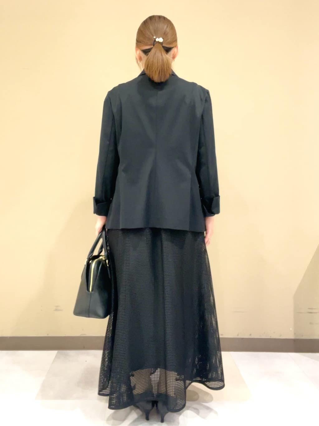Tomoさんの「UNTITLED｜【UV/接触冷感/スーツ】ジャージテーラードジャケット」を使ったコーディネート