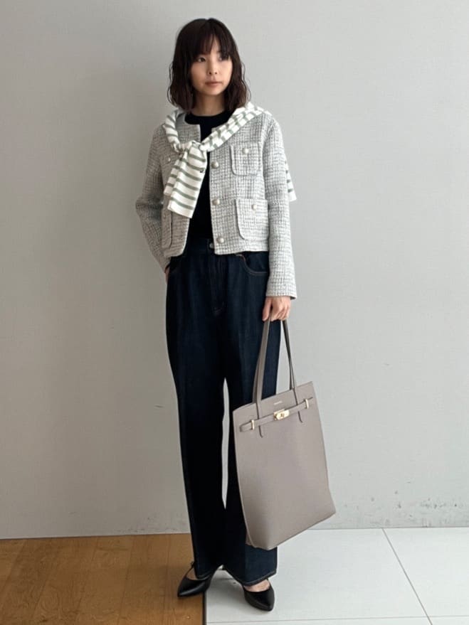 misaさんの「DRESSTERIOR｜◆【ウォッシャブル】コットンフルニードルニット」を使ったコーディネート