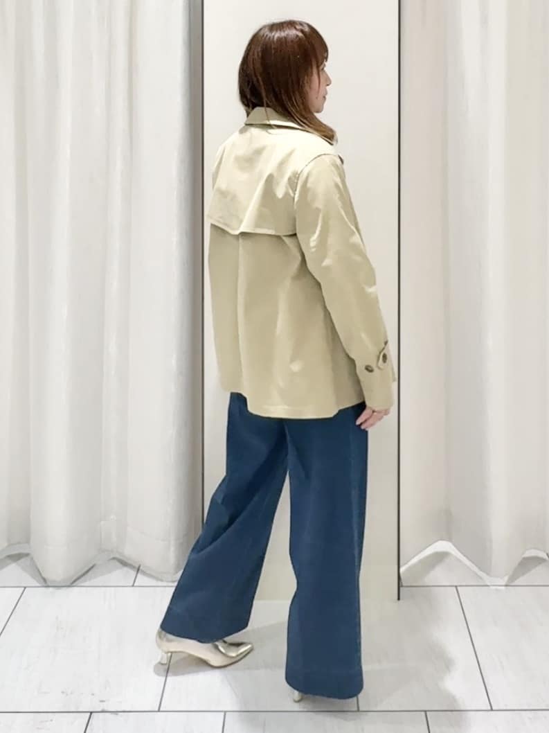 ʏᴜᴋɪᴋᴏさんの「UNTITLED｜◆【セットアップ可/ワイド】ライトウェイトデニムパンツ」を使ったコーディネート