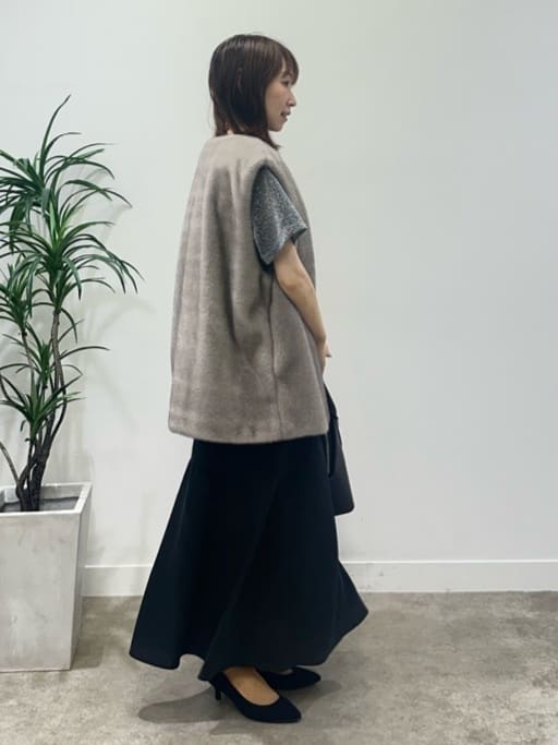Miwaさんの「UNTITLED｜【洗える】ラメシアーTシャツ」を使ったコーディネート