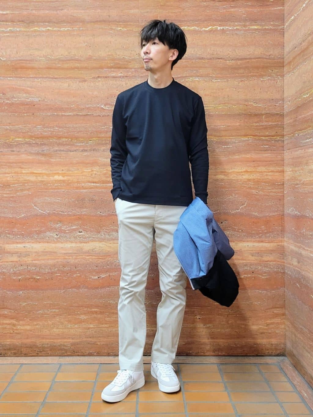 piroyaさんの「TAKEO KIKUCHI｜2WAYアクティブ ライト ブルゾン」を使ったコーディネート