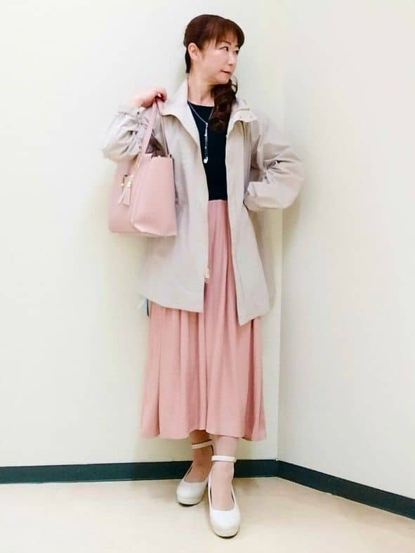 花さんの「Reflect｜【長く着られる◎】スカーチョパンツ」を使ったコーディネート
