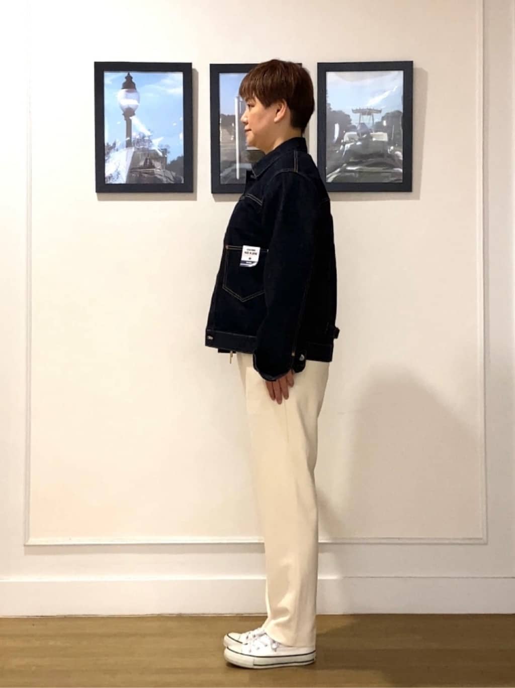 Hiroさんの「Dessin｜【ユニセックス】セルヴィッジデニムジャケット」を使ったコーディネート