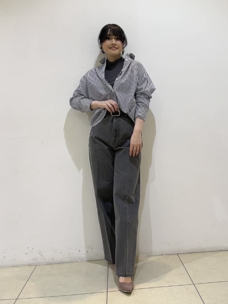 watanabeさんの「UNTITLED｜【重ね着レイヤード/スーツブラウス】ファインブロードベーシックシャツ」を使ったコーディネート