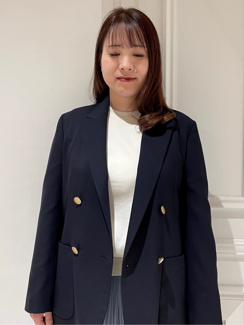 minowaさんの「DRESSTERIOR｜コンフォート ダブルブレザー」を使ったコーディネート