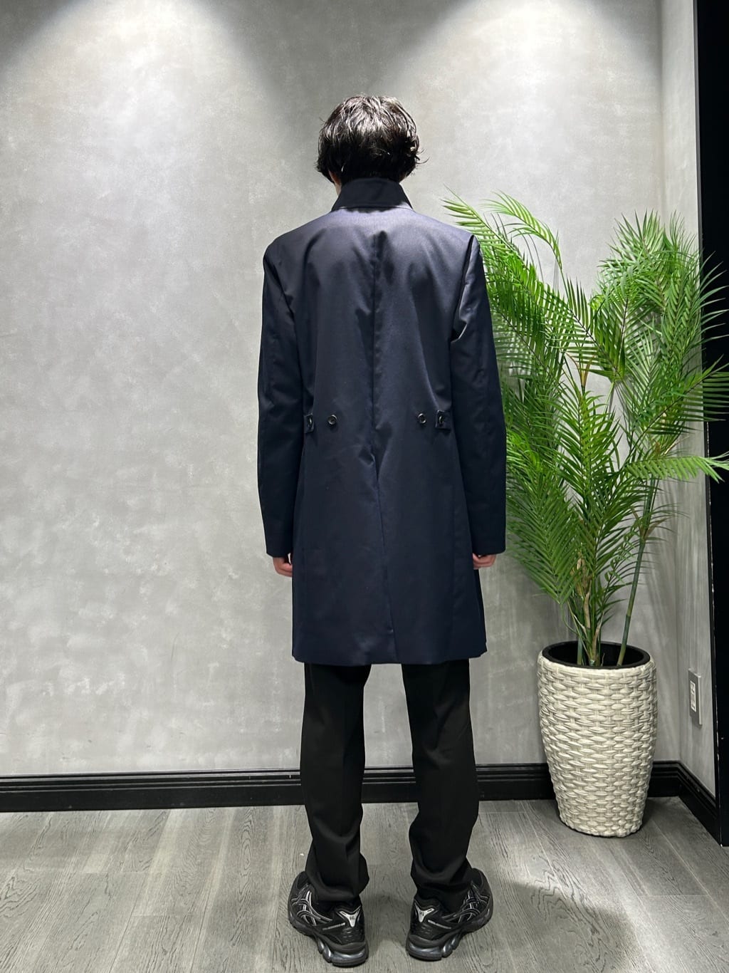 ruiさんの「TAKEO KIKUCHI｜撥水ツイル スタンドカラー コート」を使ったコーディネート