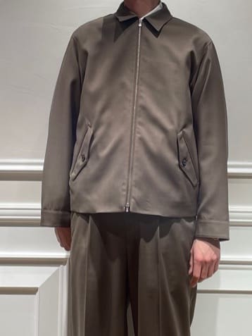 橋本さんの「DRESSTERIOR｜【ウォッシャブル】ウールハリントン ジャケット」を使ったコーディネート