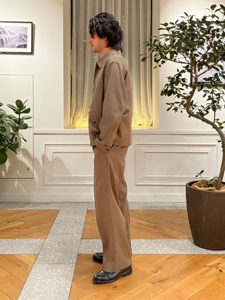 junyaさんの「DRESSTERIOR｜【ウォッシャブル】ウールハリントン ジャケット」を使ったコーディネート