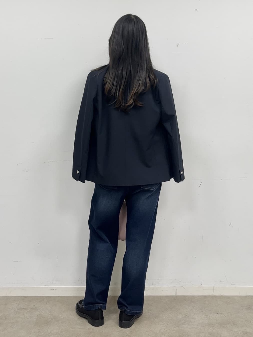 cotaniさんの「SHOO･LA･RUE｜【セットアップ可/S-LL/洗濯機可】マニッシュに決まる ダブルブレストジャケット」を使ったコーディネート