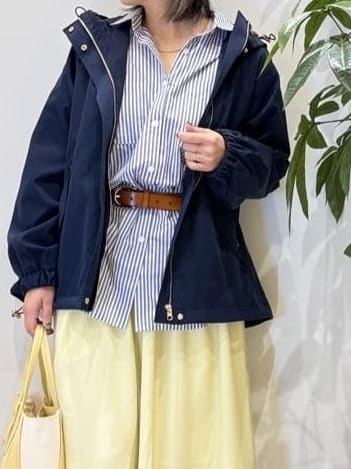 misakiさんの「SHOO･LA･RUE｜【着丈選べる】ふんわり揺れる アソート柄フレアスカート」を使ったコーディネート