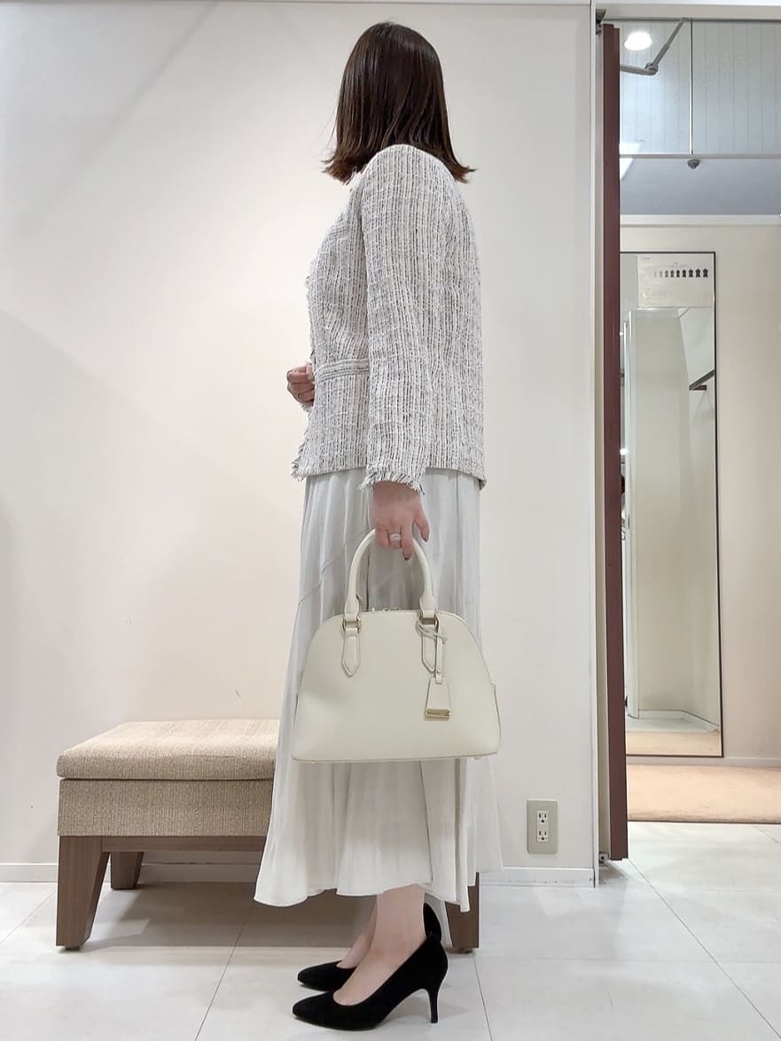 YUIさんの「UNTITLED｜【仕事着/スーツ】ファンシーツイード ジャケット」を使ったコーディネート