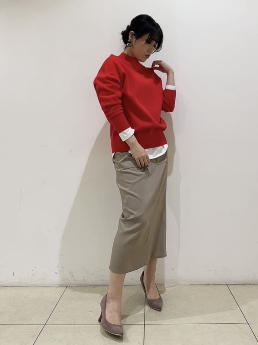 watanabeさんの「UNTITLED｜【洗える】ミラノリブニット」を使ったコーディネート