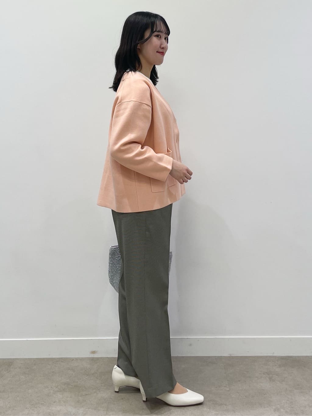 yukariさんの「Reflect｜【着回し力◎】ジャケット風ニットカーディガン」を使ったコーディネート