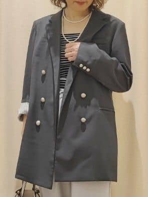 toyaさんの「Dessin｜ダブルジャケット」を使ったコーディネート