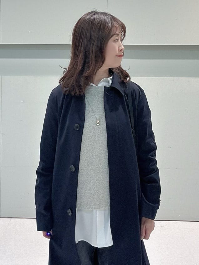 makiさんの「UNTITLED｜◆【洗える/光沢感】ファンシーヤーンニット」を使ったコーディネート