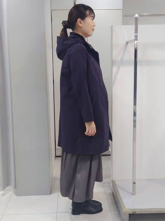 AZUSAさんの「Reflect｜【中綿ライナー付き】ライナー付きフーデッドロングコート」を使ったコーディネート