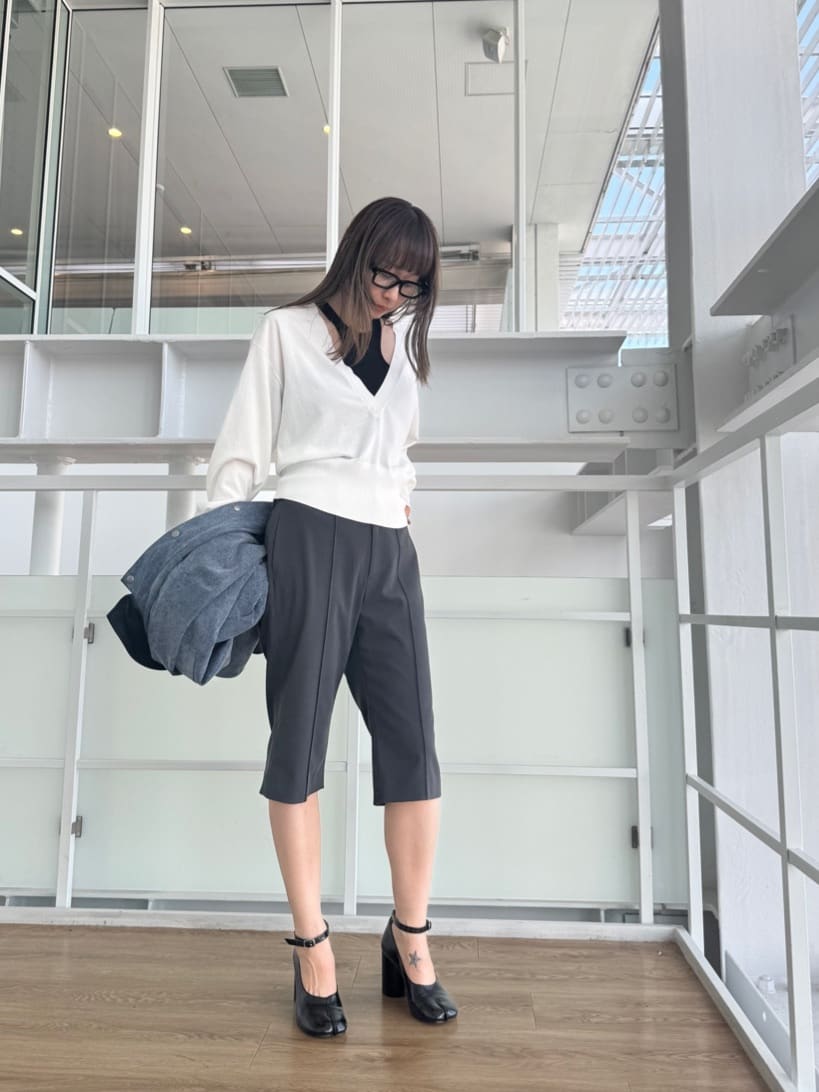 designer yukaさんの「CODE A｜cropped pants」を使ったコーディネート
