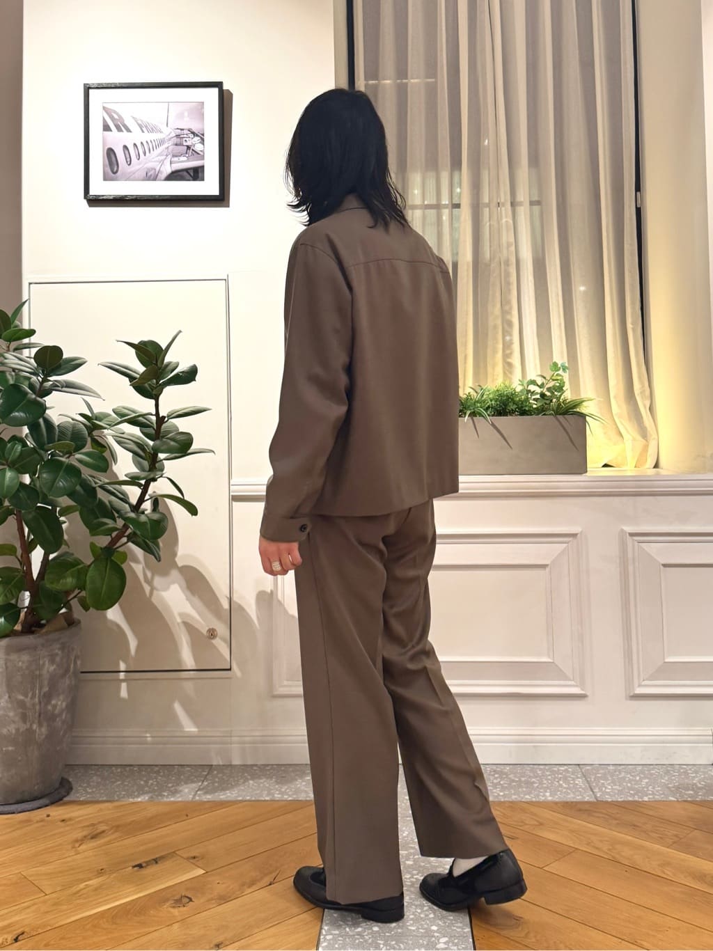 kawarataniさんの「DRESSTERIOR｜【ウォッシャブル】ウールハリントン ジャケット」を使ったコーディネート