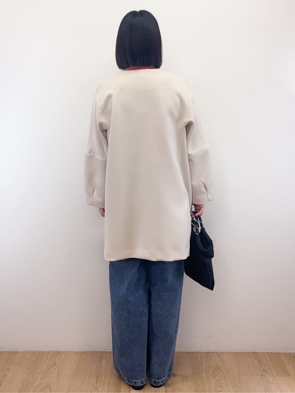 Takeさんの「OPAQUE.CLIP｜フォルムスリーブミドルコート【洗濯機OK】」を使ったコーディネート