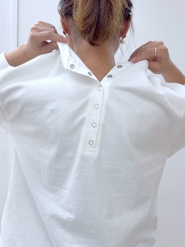 Osawaさんの「Dessin｜【360度可愛い・洗える】バックヘンリーカットソー」を使ったコーディネート