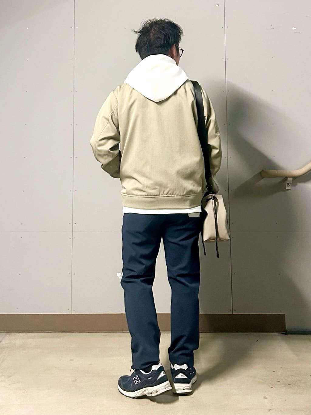 KENJI Iさんの「THE SHOP TK｜FLEX LINE ストレッチリブブルゾン　ストレッチ/防シワ/マシンウォッシャブル/セットアップ可」を使ったコーディネート