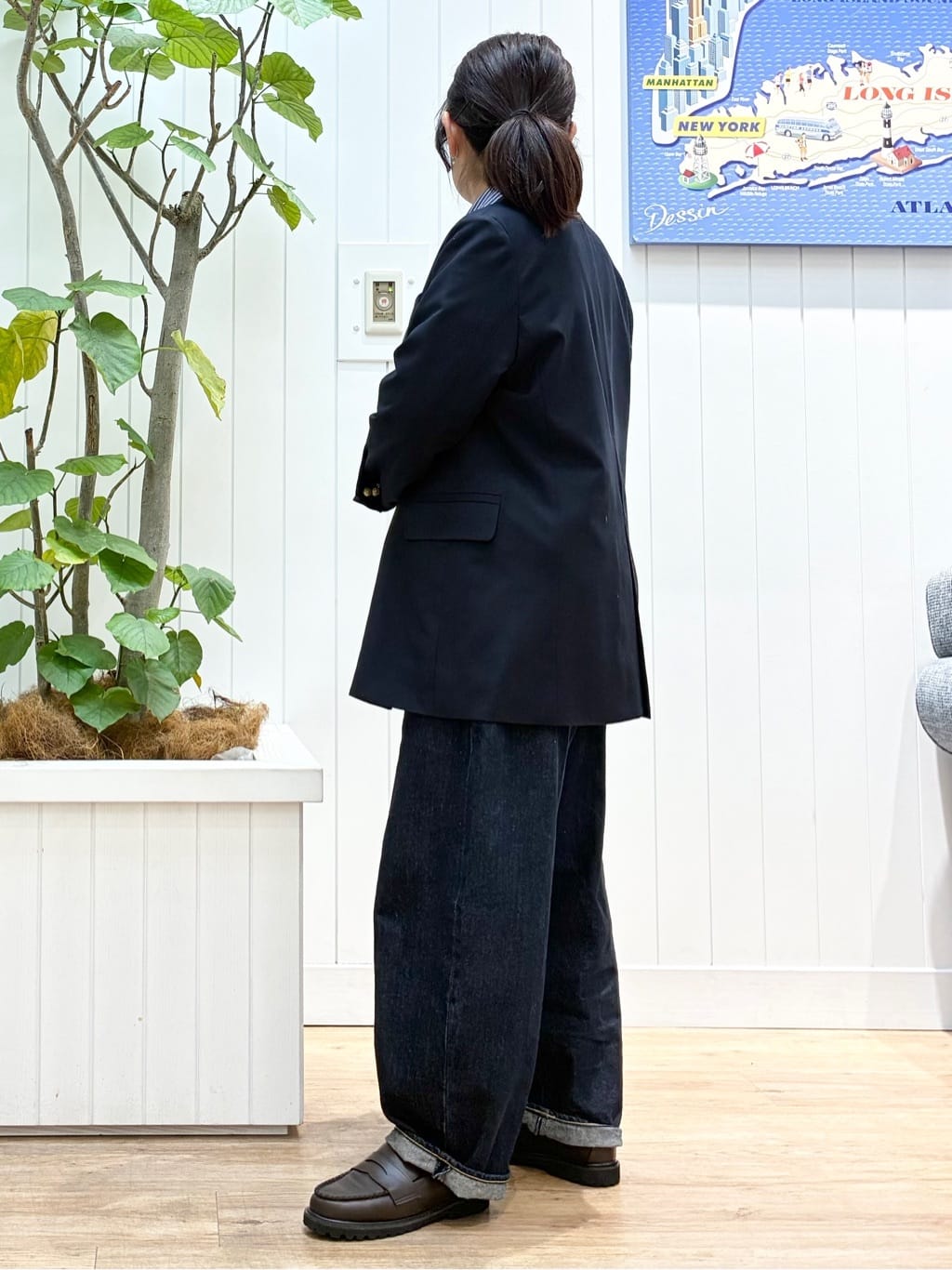 msatoさんの「Dessin｜【ユニセックス/洗える】ロゴ刺繍入りコットンジャカード」を使ったコーディネート