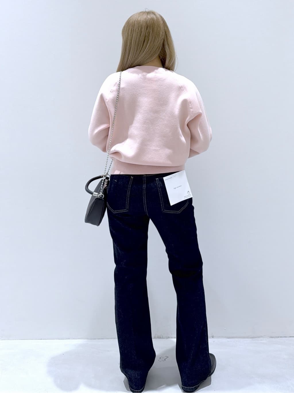 manaさんの「OPAQUE.CLIP｜スウェットライクニット【洗濯機OK】」を使ったコーディネート