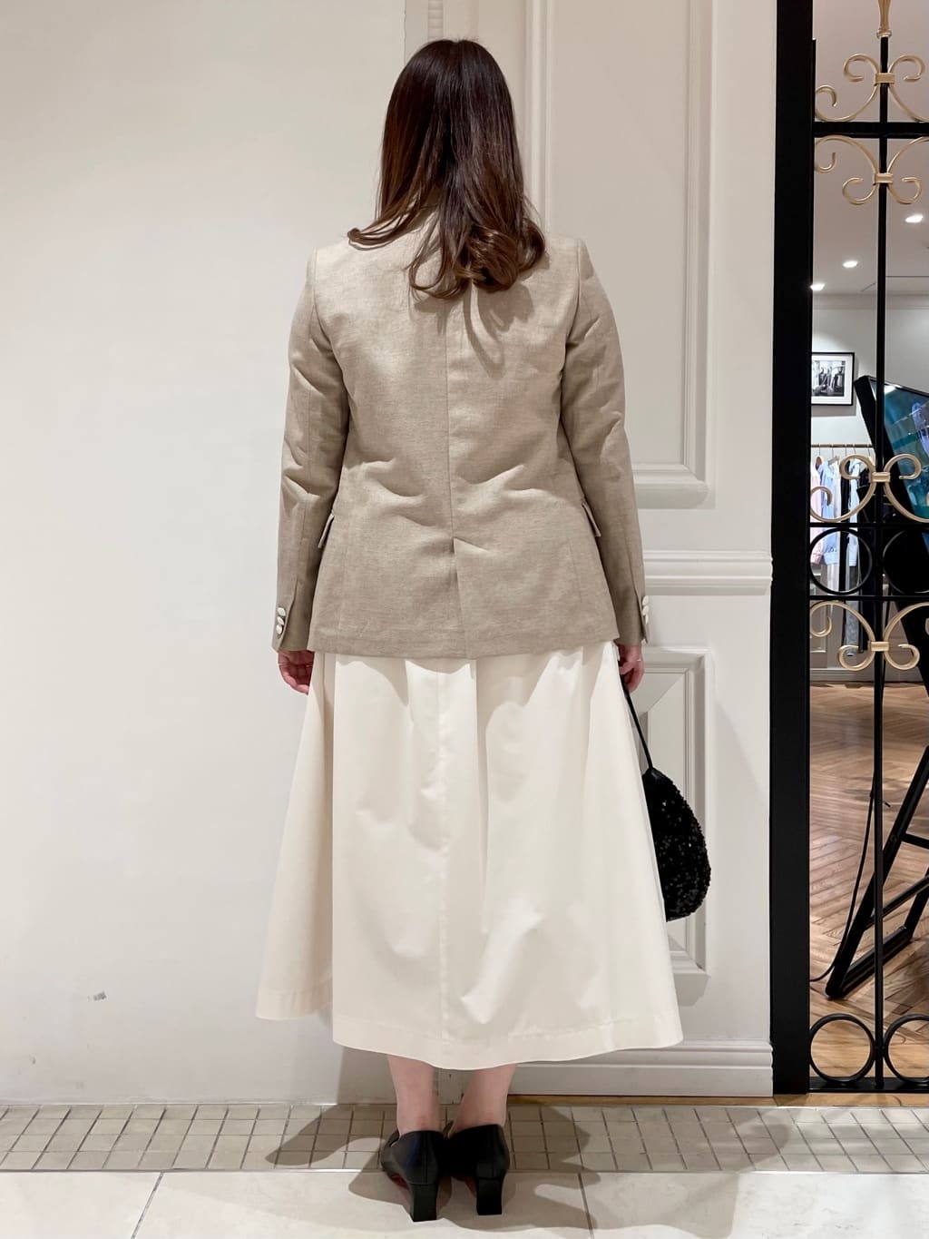 minowaさんの「DRESSTERIOR｜【セットアップ可】リネンブレンドダブルブレストジャケット」を使ったコーディネート