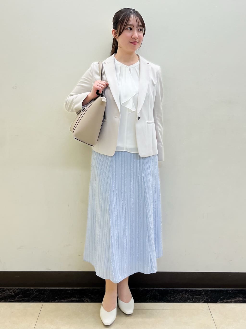 mikikoさんの「Reflect｜【SS-4Lサイズ／UVカット／接触冷感】匠ジャケット／ベーシックテーラード」を使ったコーディネート