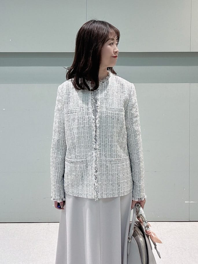 makiさんの「UNTITLED｜【仕事着/スーツ】ファンシーツイード ジャケット」を使ったコーディネート
