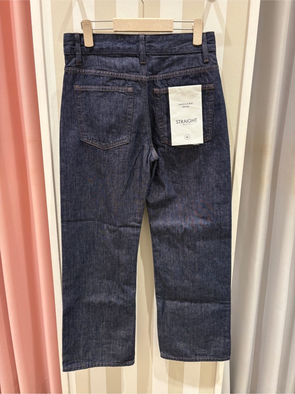 Lunaさんの「SHOO･LA･RUE｜【SHOO・LA・RUE DENIM/SS-LL】程よい厚みの ストレートデニムパンツ（10.5オン」を使ったコーディネート