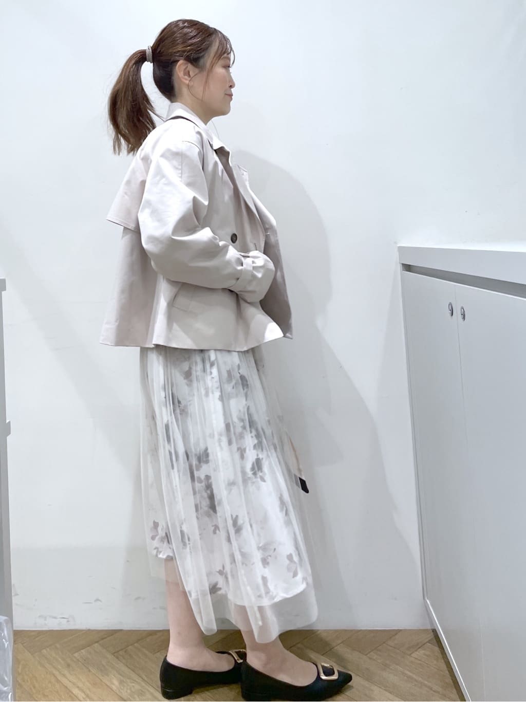 Junさんの「index｜ドッキングニットワンピース【洗濯機OK／抗ピル】」を使ったコーディネート