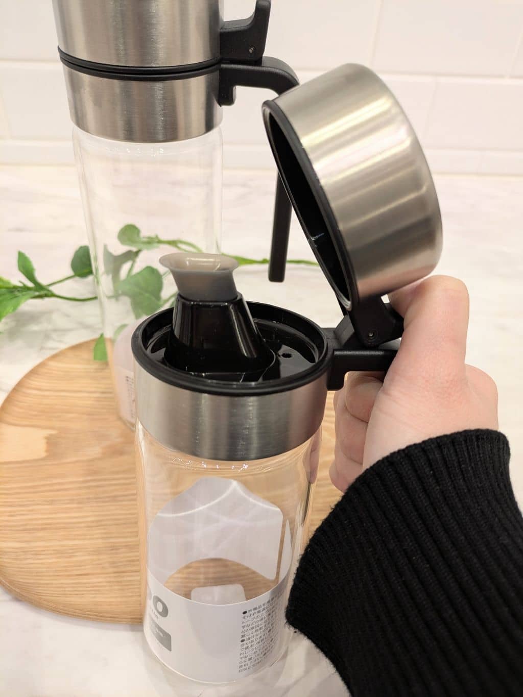 きのこさんの「212 KITCHEN STORE｜耐熱ガラス密閉オイルボトル L ＜atomico  アトミコ＞」を使ったコーディネート