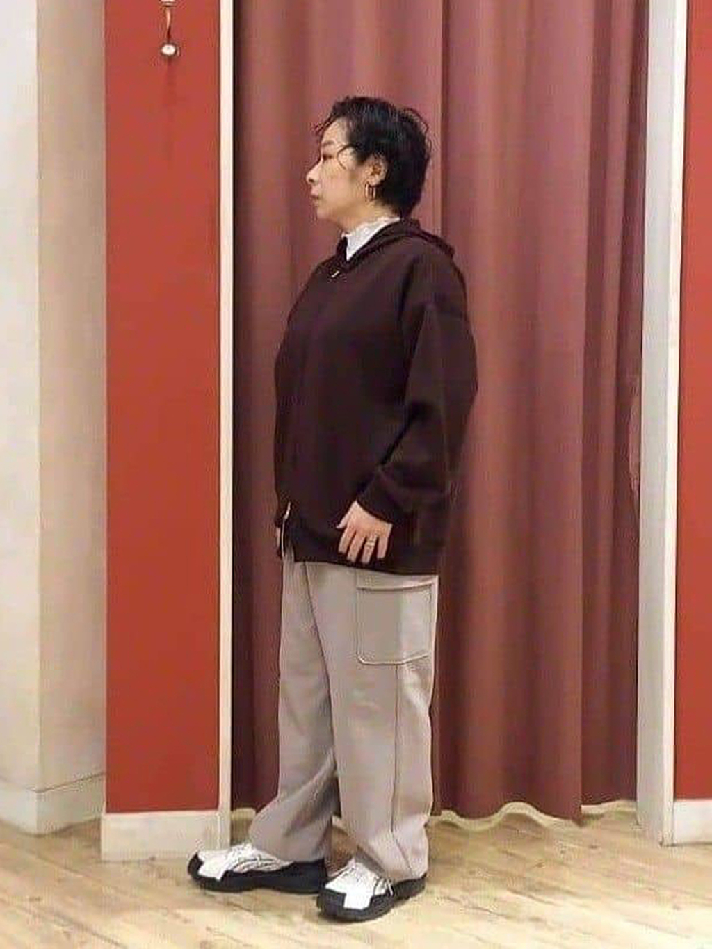 cameさんの「SHOO･LA･RUE｜【洗濯機可/S-LL/2WAY】こなれたカジュアルスタイルに イージーカーゴパンツ」を使ったコーディネート