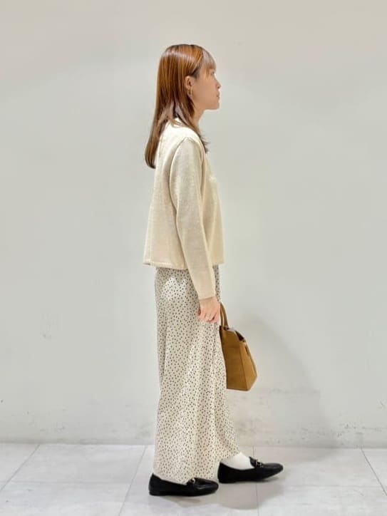kyokaさんの「UNTITLED｜◆【洗える/光沢感】ファンシーヤーンニット」を使ったコーディネート
